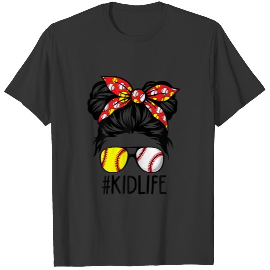 Softball Baseball Family Matching Daughter T Shirts
