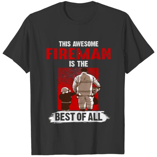Firefighter Fire Brigade Fire Mask Fire Hose Best T-shirt
