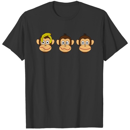 happy gorilla monkey BF T-shirt