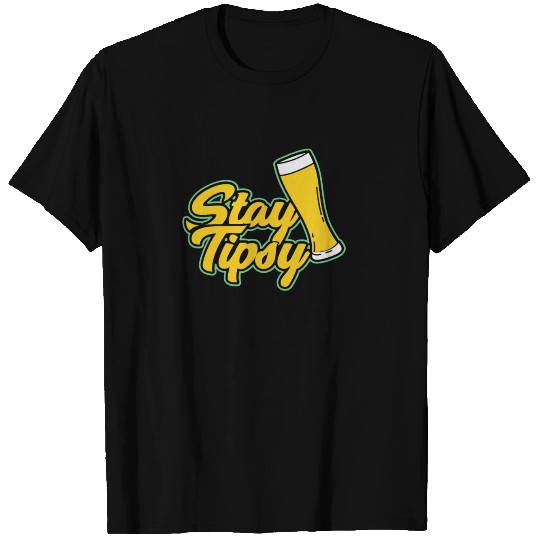 Stay Tipsy Beer Mixologist Bartender Server Waiter T Shirts