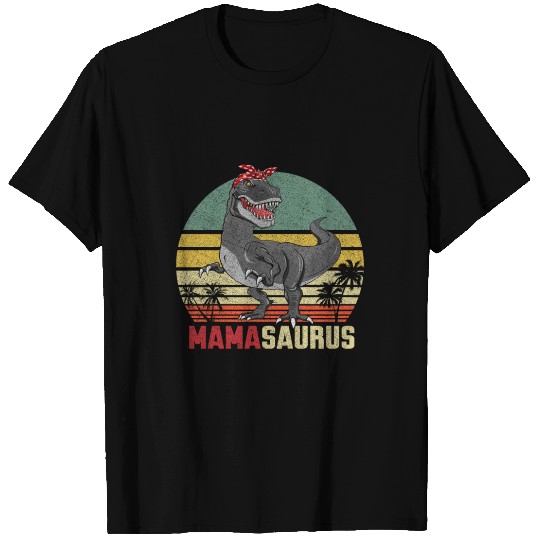 Mamasaurus Dinosaur T rex Family T Shirts