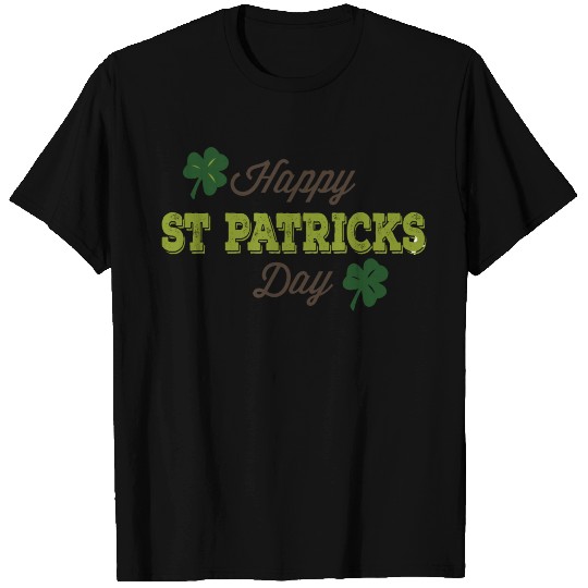 Happy St. Patrick's Day Clover T Shirts