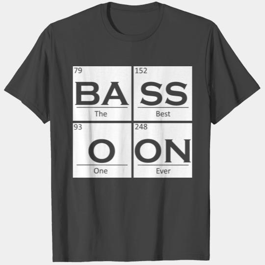 Bassoonist Chemistry Elements Music Orchestra T Shirts