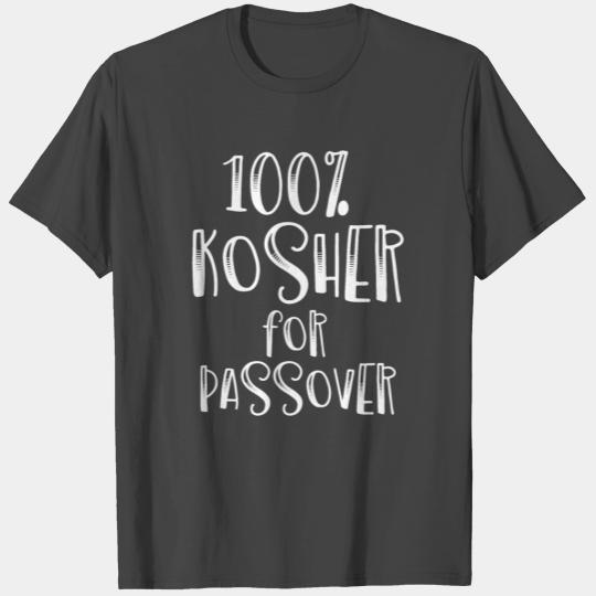 Passover 100% Kosher Funny Vintage Seder Jewish Ho T Shirts