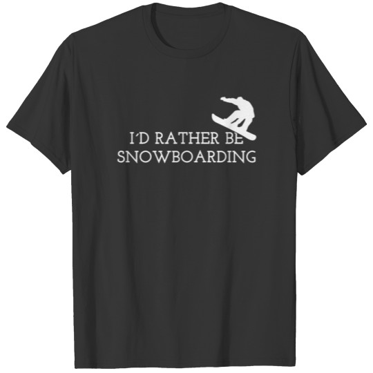 Snowboarding Snowboarder T-shirt