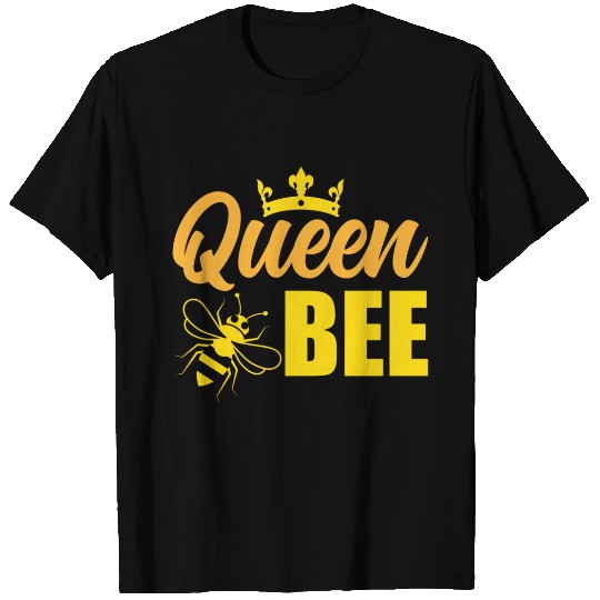 Queen bee beekeeper gift honey T Shirts
