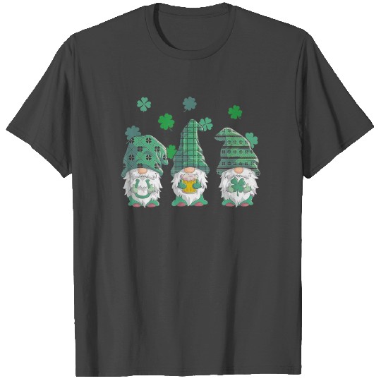 Shamrock T Shirts Women St Patricks Day T Shirts Gnomes