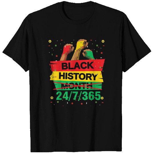 Black History Month African American Pride T Shirts