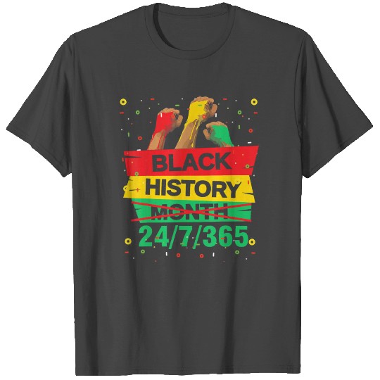Black History Month African American Pride T Shirts