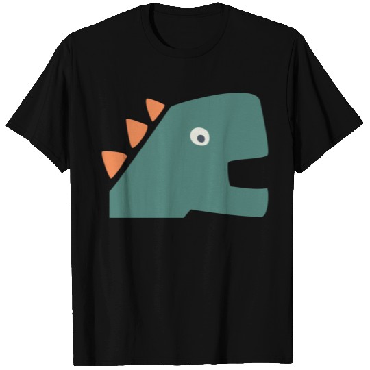 Cartoon Dino Face T Shirts