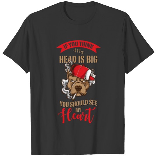 Funny Pitbull Dog Shirt For Puppy Lovers T-shirt