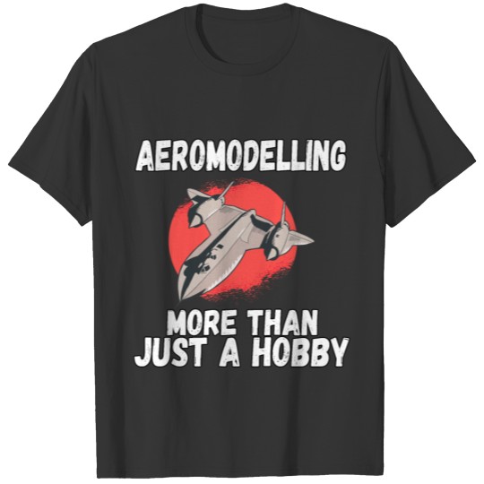 Aeromodelling More Than Just A Hobby T-shirt