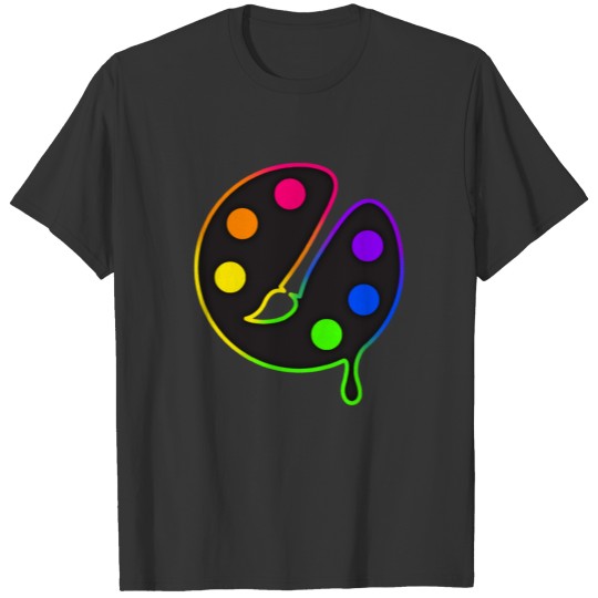 DAhc Art Paint Logo T-shirt