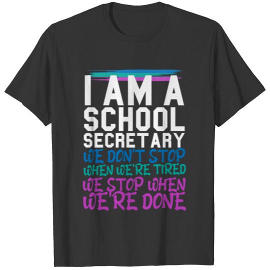 School Secretary T-shirt