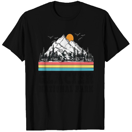 Vintage Glacier National Park copy T Shirts