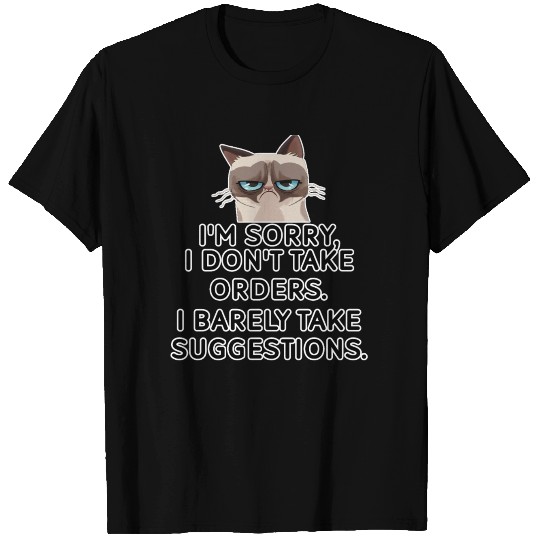 Grumpy Cat | I don't Take Orders T Shirts