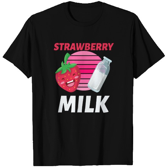 Strawberry Milk T Shirts