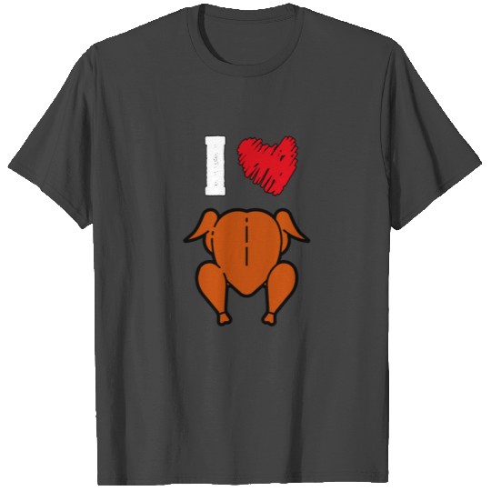 I Love Chickens Designs Grilling BBQ Grillmaster T Shirts