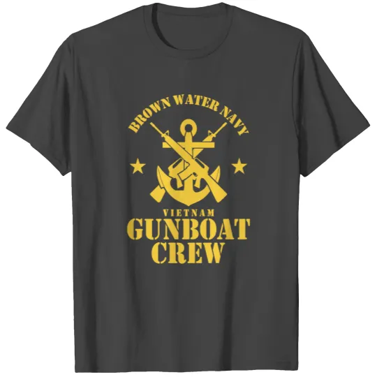 Brown Water Navy Vietnam Gunboat Crew T Shirts