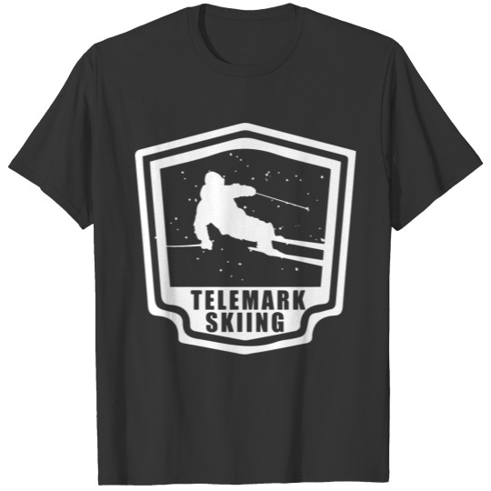 Telemark skiing T-shirt