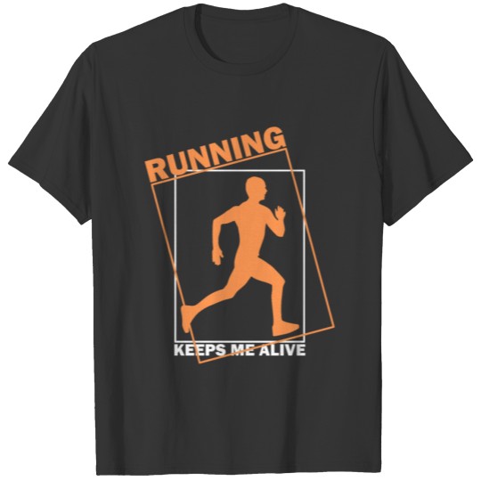 Run go runner jogger saying T-shirt