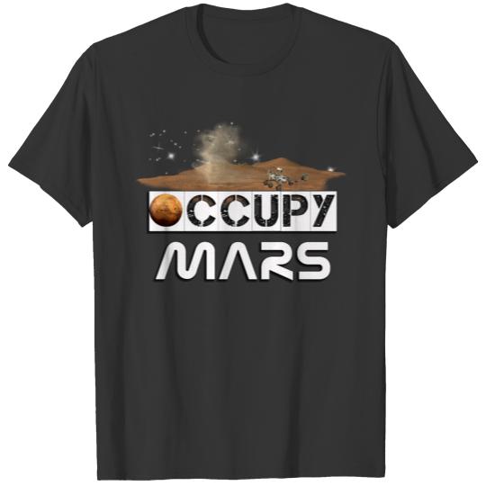 occupy mars T-shirt