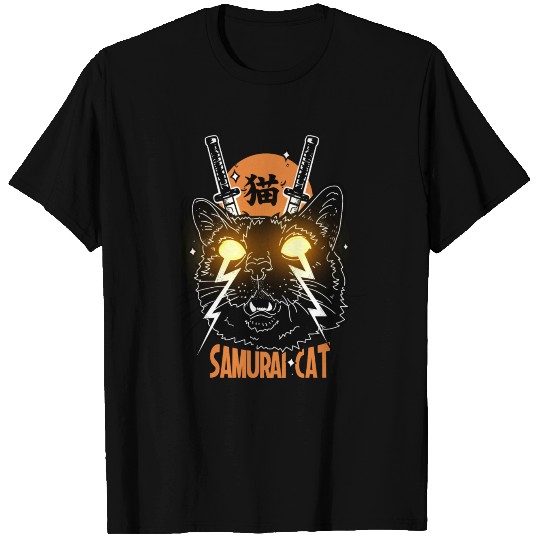 Samurai Cat T Shirts