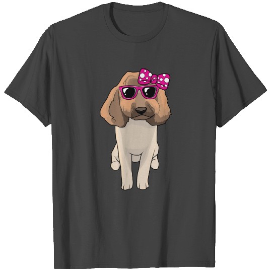 Labradoodle Dog With Sunglasses T Shirts Labradoodl