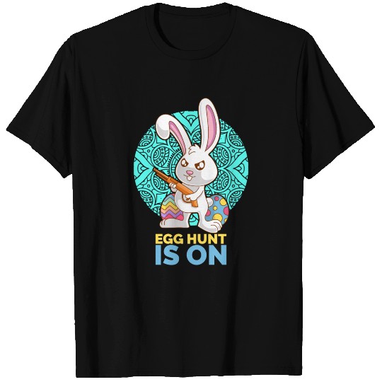 Funny Easter Bunny Easter Egg Egg hunting T Shirts