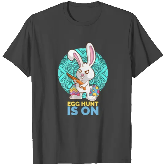 Funny Easter Bunny Easter Egg Egg hunting T Shirts