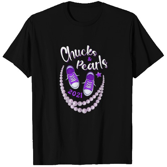 Chucks and Pearls T Shirts