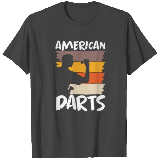 American Darts Bullseye Arrow Triple Target T Shirts