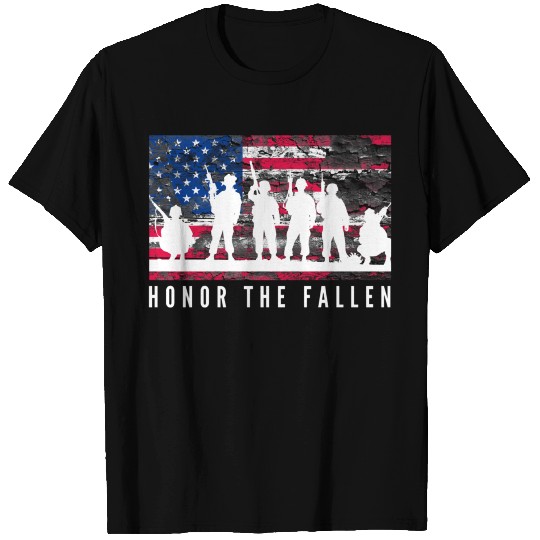 honor the fallen T Shirts