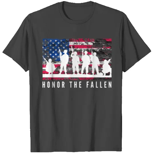 honor the fallen T Shirts