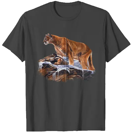 Mountain Lion Cougar T Shirts