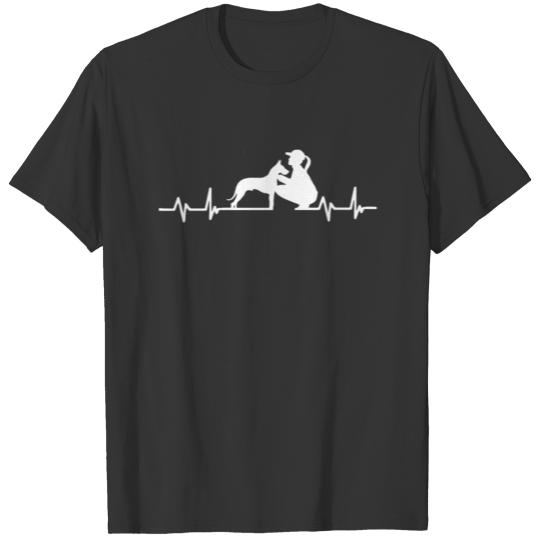 Hundemama Heartbeat Women's Proud Dog Owner T-shirt