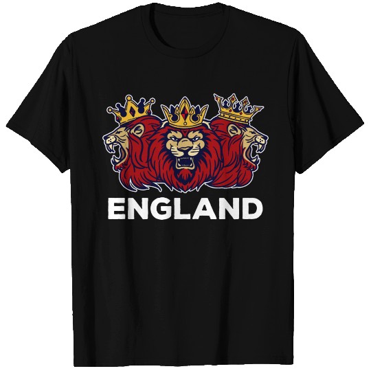 Three Lions Championship Crown T Shirts