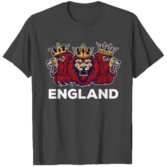 Three Lions Championship Crown T Shirts