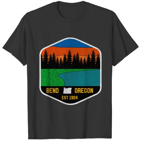 Bend Oregon Mountain Vintage Souvenir 60s 70s T Shirts