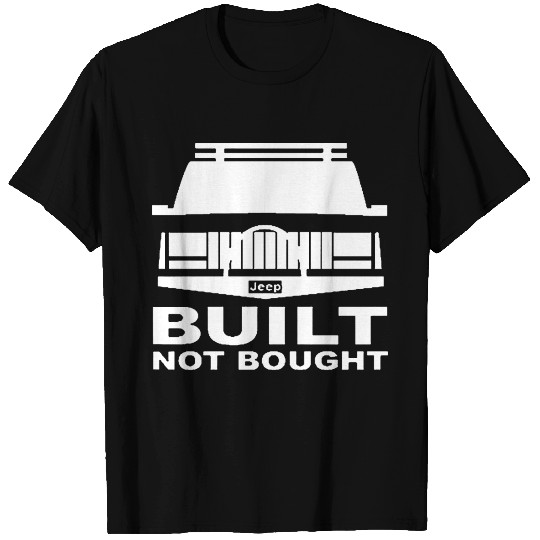 Built Not Bought XJ Lifted 4x4 Offroad T Shirts