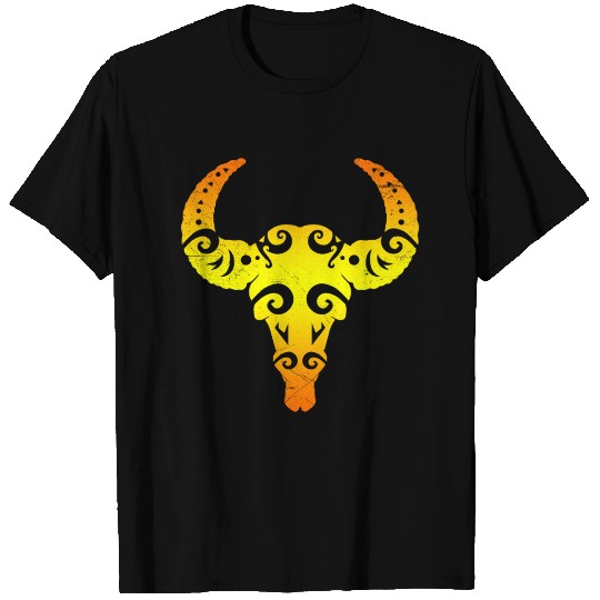 Buffalo Skull T Tattoo Lover Gift Idea T Shirts