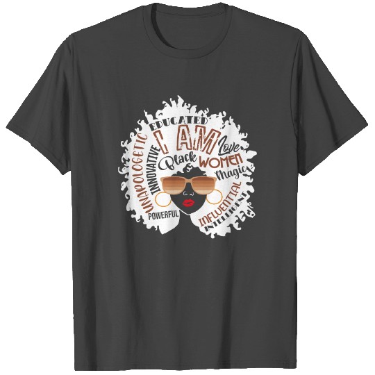 I Am Black Queen Black Lives Matter Black Queen T Shirts