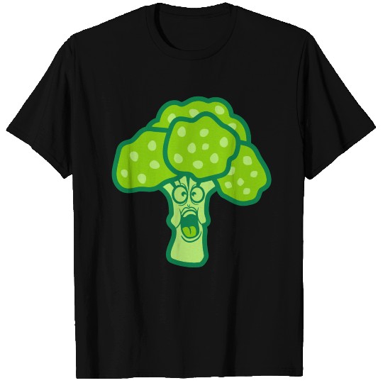 Afraid frightened broccoli T Shirts