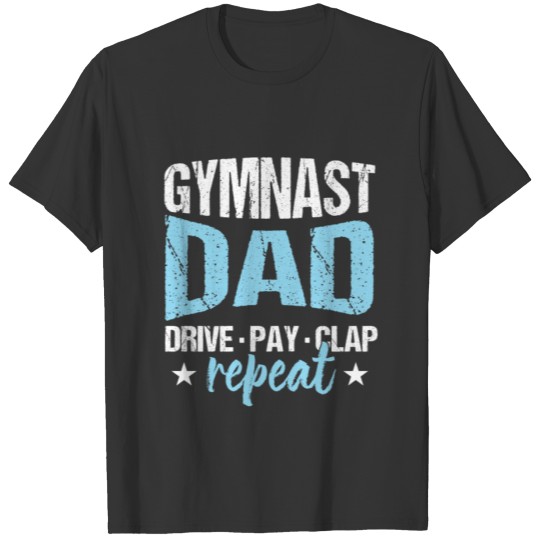 Gymnast Dad Gymnast Athletic Sports Father Gift T Shirts