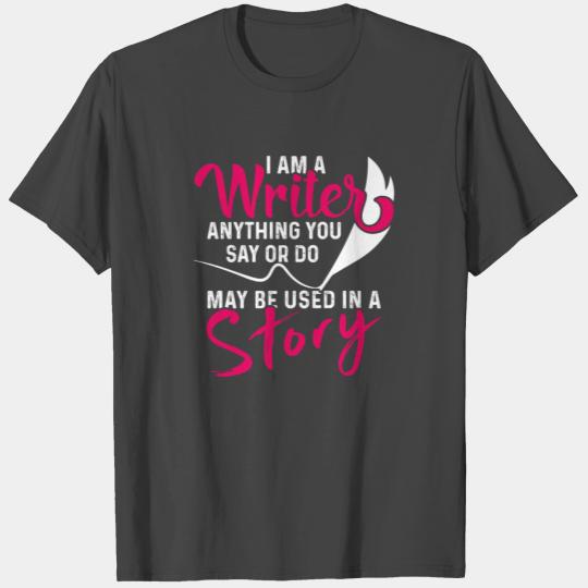 Author Book Writer Literature Bookworm Writing T Shirts