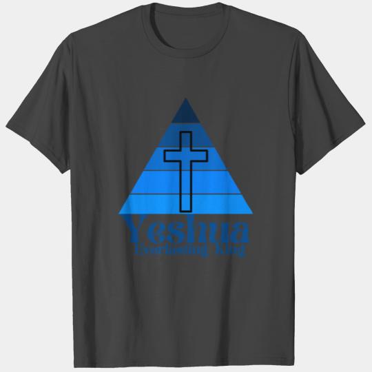 Yeshua pyramid and cross T Shirts