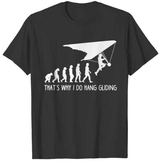 Hang Gliding Evolution T-shirt
