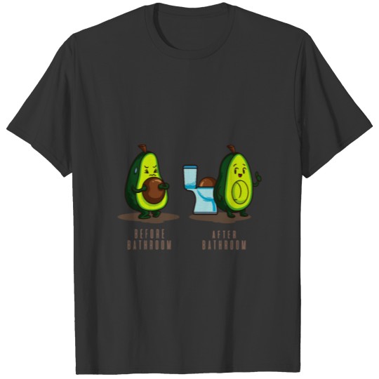 Avocados Avocado Bathroom T Shirts