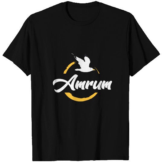 Amrum Seagull Moin North North Sea Island T Shirts