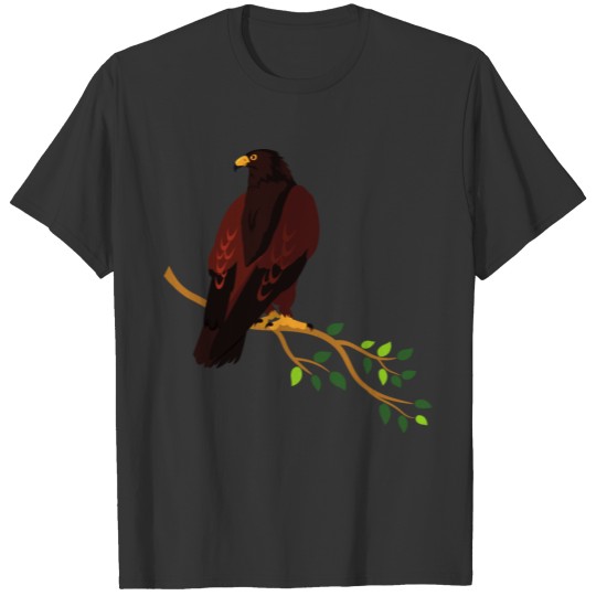 falcon eagle majestic bird watching buzzard raptor T-shirt